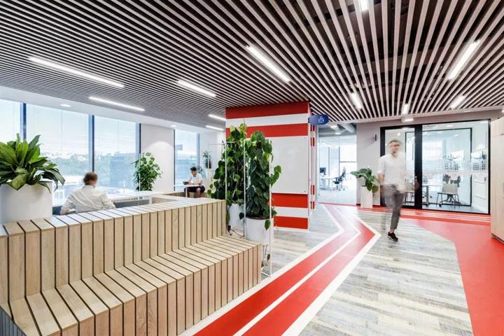 歐洲風范 科技公司Nordea IT波蘭總部辦公空間設計