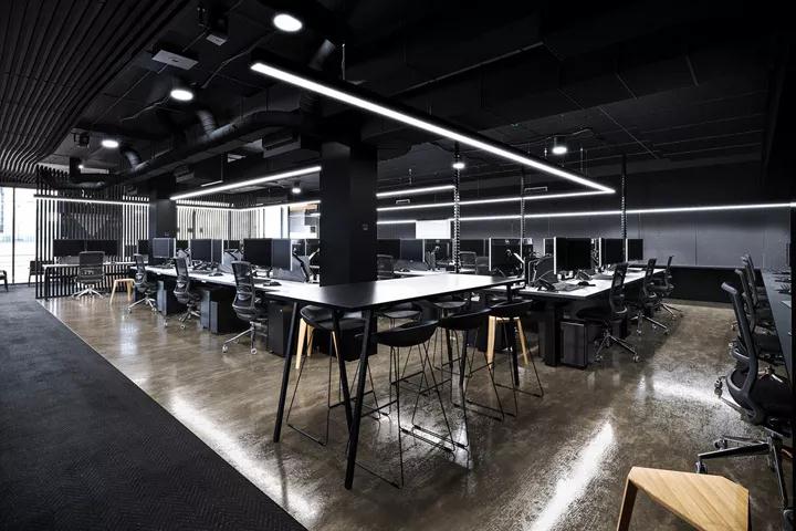 暗黑驚鴻 HillamArchitects澳大利亞總部辦公空間設(shè)計(jì)欣賞
