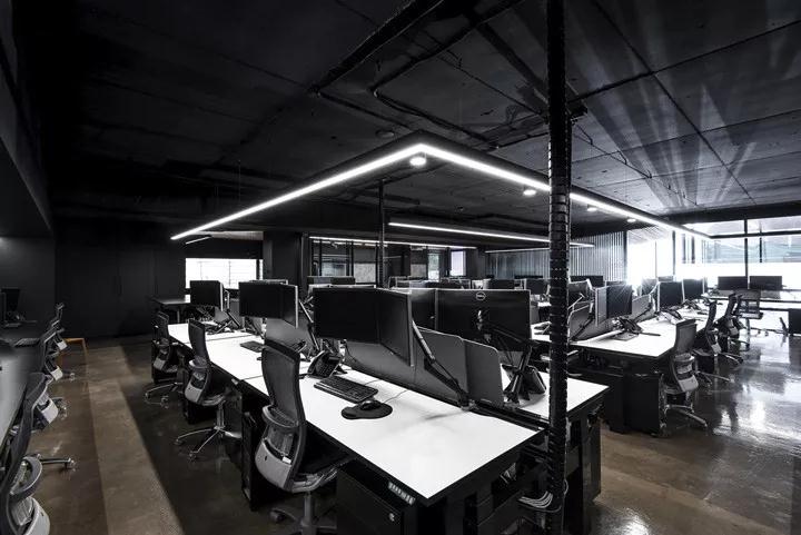 暗黑驚鴻 HillamArchitects澳大利亞總部辦公空間設(shè)計(jì)欣賞