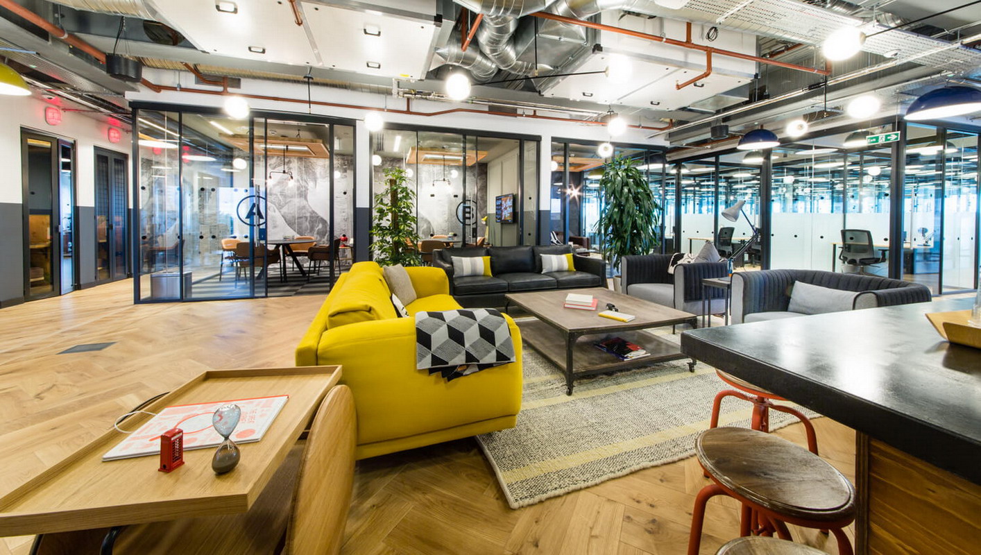 “WeWork Paddington”大型寫字樓辦公空間設(shè)計(jì)欣賞